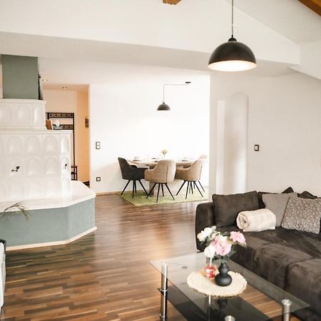 Modernes Apartment Mit Top Ausstattung Und Kamin Im Oberpfaelzer Seenland Nittenau Bagian luar foto