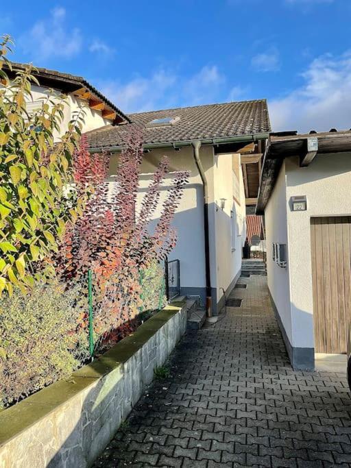 Modernes Apartment Mit Top Ausstattung Und Kamin Im Oberpfaelzer Seenland Nittenau Bagian luar foto