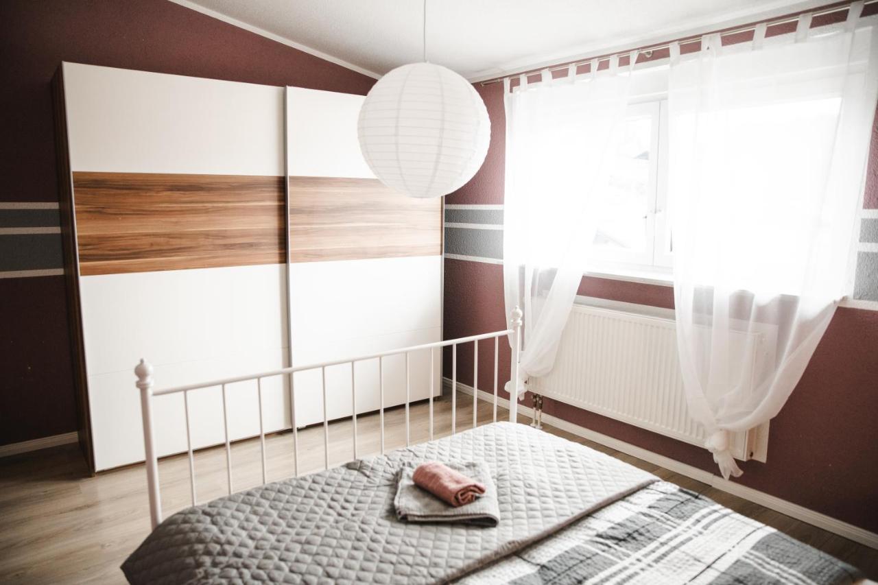 Modernes Apartment Mit Top Ausstattung Und Kamin Im Oberpfaelzer Seenland Nittenau Bagian luar foto