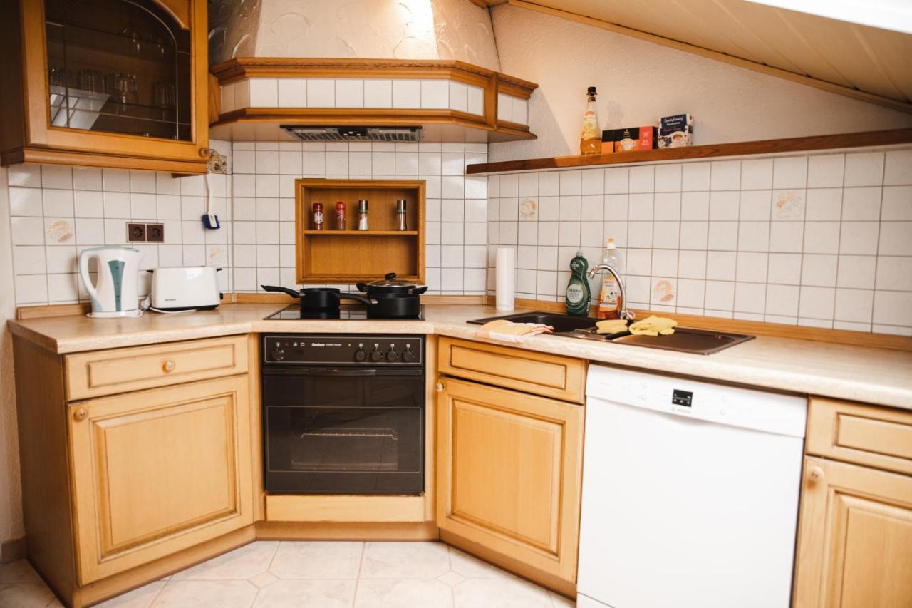 Modernes Apartment Mit Top Ausstattung Und Kamin Im Oberpfaelzer Seenland Nittenau Bagian luar foto