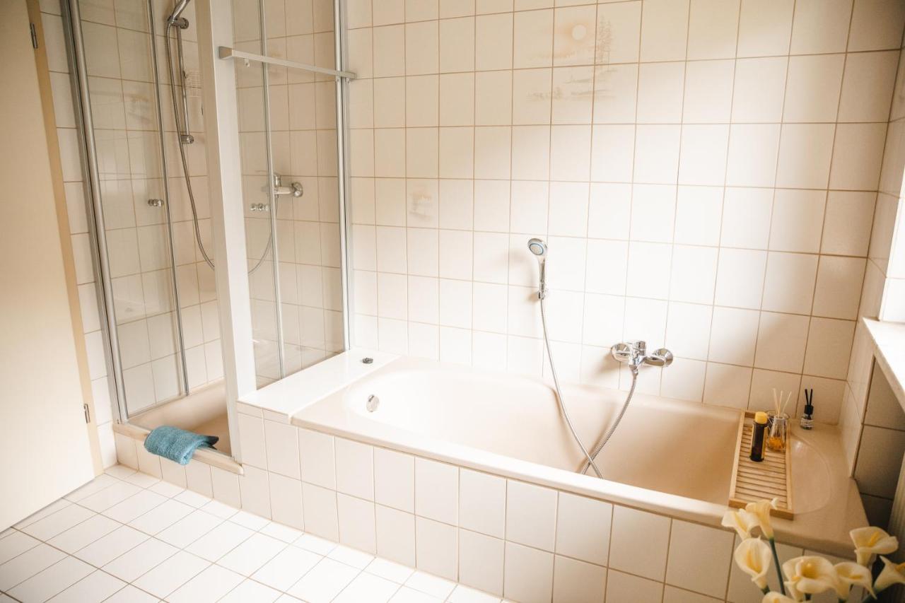 Modernes Apartment Mit Top Ausstattung Und Kamin Im Oberpfaelzer Seenland Nittenau Bagian luar foto